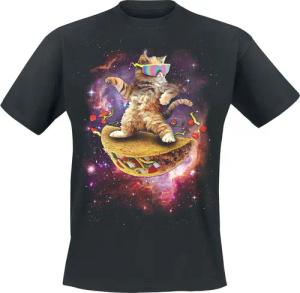Goodie Two Sleeves T-Shirt - Awesome Cat - S bis 5XL - für Männer - Größe S - schwarz
