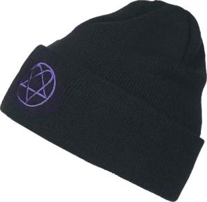 HIM Mütze - Heartagram - Beanie - schwarz - Lizenziertes Merchandise!