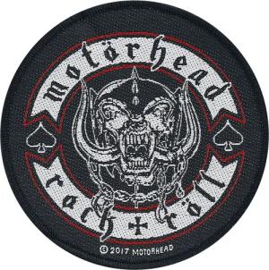 Motörhead Patch - Biker Badge - schwarz/rot/weiß - Lizenziertes Merchandise!