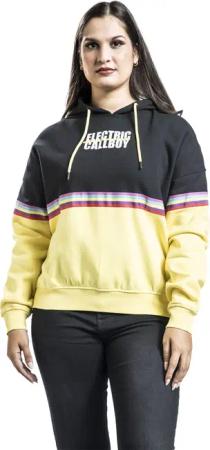 Electric Callboy Kapuzenpullover - EMP Signature Collection - Girl Kapuzenpullover - S bis 3XL - für Damen - Größe XXL - schwarz/gelb  - EMP