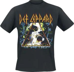 Def Leppard T-Shirt - Hysteria - M bis XXL - für Männer - Größe L - schwarz - Lizenziertes Merchandise!