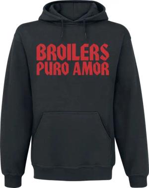 Broilers Kapuzenpullover - Puro amor - S bis XXL - für Männer - Größe XL - schwarz - Lizenziertes Merchandise!
