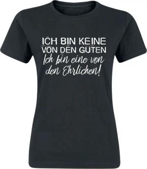 Sprüche T-Shirt - Ich bin keine von den Guten - S bis XXL - für Damen - Größe XXL - schwarz