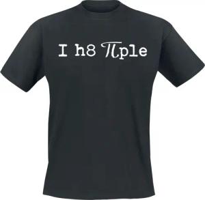 Sprüche T-Shirt - I Hate People - M bis 4XL - für Männer - Größe L - schwarz