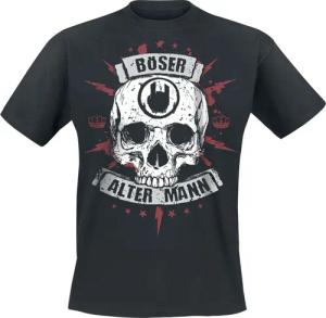 Sprüche T-Shirt - Böser alter Mann - S bis 4XL - für Männer - Größe XL - schwarz