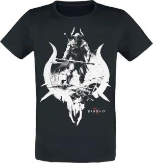Diablo - Gaming T-Shirt - 4 - Barbarian - S - für Männer - Größe S - schwarz