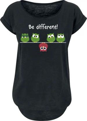 Be Different! T-Shirt - XS bis 5XL - für Damen - Größe 5XL - schwarz