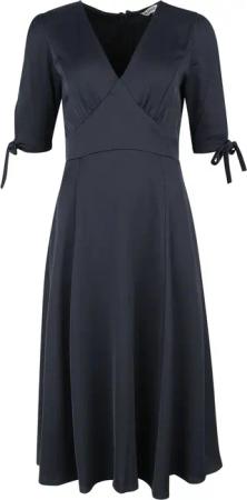 Banned Retro - Rockabilly Kleid knielang - Bella Swing Dress - XS bis 4XL - für Damen - Größe M - blau