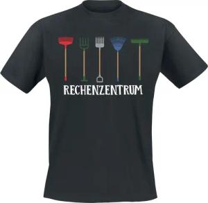 Sprüche T-Shirt - Rechenzentrum - S bis 4XL - für Männer - Größe S - schwarz