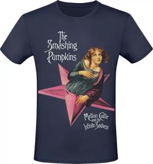 Smashing Pumpkins T-Shirt - MCATIS Album - S bis 3XL - für Männer - Größe L - navy - Lizenziertes Merchandise!