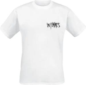 In Flames T-Shirt - Countdown - S bis 3XL - für Männer - Größe S - weiß - Lizenziertes Merchandise!