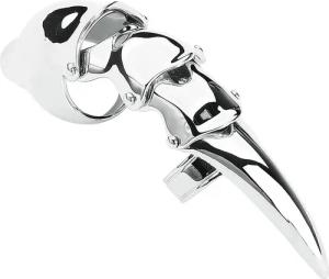etNox hard and heavy - Gothic Ring - Long Finger Claw - für Damen - silberfarben