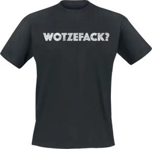 Sprüche T-Shirt - Wotzefack? - M bis 5XL - für Männer - Größe XXL - schwarz