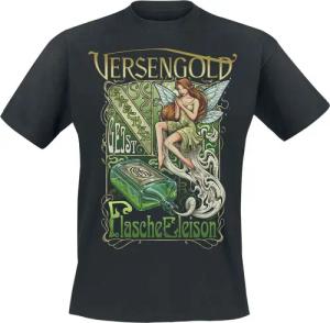 Versengold T-Shirt - Flaschengeist - S bis XXL - für Männer - Größe XXL - schwarz - Lizenziertes Merchandise!