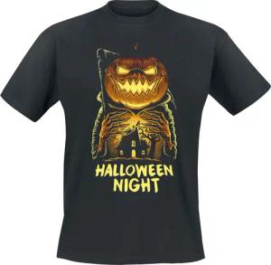 Sprüche T-Shirt - Halloween Night - S bis 3XL - für Männer - Größe 3XL - schwarz