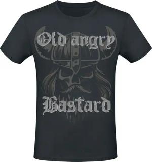 Sprüche T-Shirt - Old Angry Bastard - M bis 5XL - für Männer - Größe 5XL - schwarz