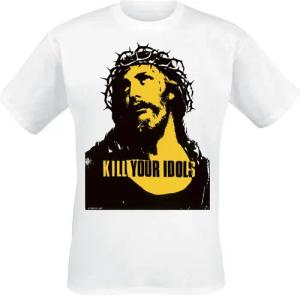 Sprüche T-Shirt - Kill Your Idols (Band) - M bis 3XL - für Männer - Größe XL - weiß