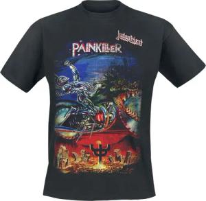 Judas Priest T-Shirt - Painkiller - S bis XXL - für Männer - Größe S - schwarz  - Lizenziertes Merchandise!