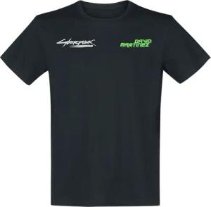 Cyberpunk - Gaming T-Shirt - Edgerunners - David Spine - S bis XXL - für Männer - Größe XXL - schwarz