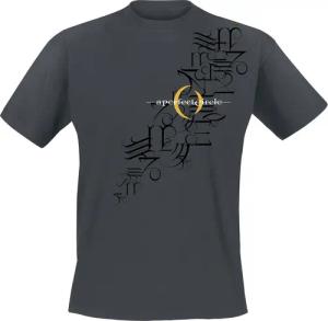 A Perfect Circle T-Shirt - Hieroglyphics - S bis XXL - für Männer - Größe S - charcoal - Lizenziertes Merchandise!