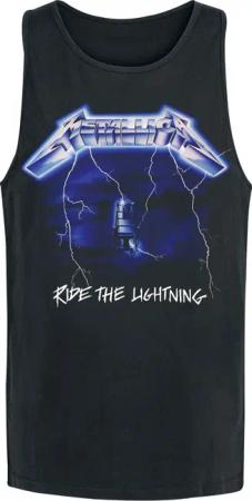 Metallica Tank-Top - Ride The Lightning - M bis 5XL - für Männer - Größe XXL - schwarz  - Lizenziertes Merchandise!