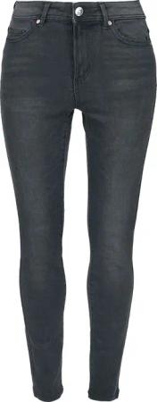 Only Jeans - ONLWauw Life Mid - W26L30old bis W34L32 - für Damen - Größe W32L32 - schwarz