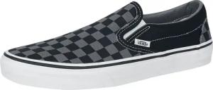 Vans Sneaker - Classic Slip-On Checkerboard - EU43 bis EU47 - für Männer - Größe EU47 - schwarz/grau
