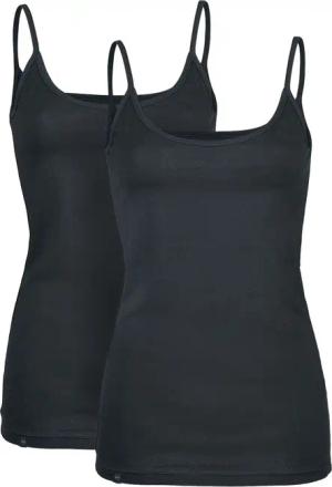 Black Premium by EMP Top - Doppelpack Tops mit Rundhalsausschnitt - S bis XXL - für Damen - Größe XXL - schwarz