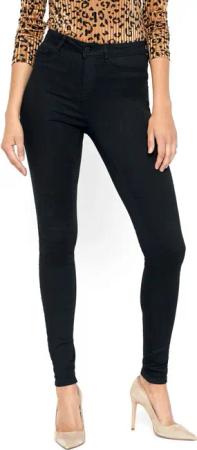 Noisy May Jeans - NMCallie HW Skinny Black Jeans - W28L30 bis W34L34 - für Damen - Größe W31L30 - schwarz
