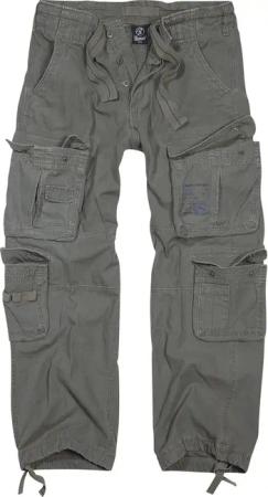 Brandit Cargohose - Pure Vintage Trousers - S bis 7XL - für Männer - Größe 5XL - oliv