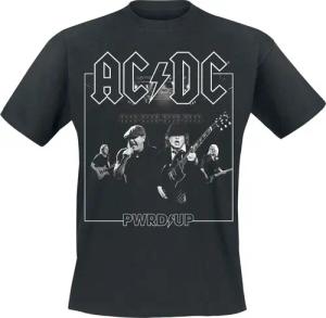 AC/DC T-Shirt - PWRDUP Live - S bis 5XL - für Männer - Größe XXL - schwarz - Lizenziertes Merchandise!