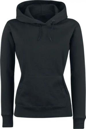 Fruit Of The Loom Kapuzenpullover - L - für Damen - Größe L - schwarz