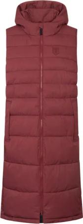Derbe Hamburg Weste - Vestholm Long - XS bis XL - für Damen - Größe XS - rot