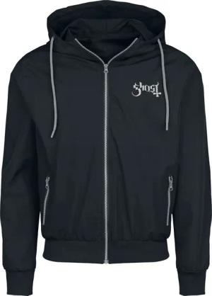 Ghost Windbreaker - Logo - XL bis XXL - für Männer - Größe XL - schwarz - EMP exklusives Merchandise!