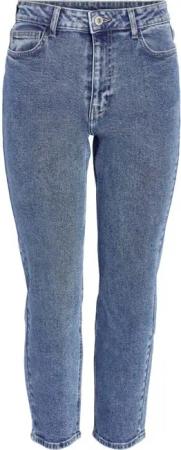 Noisy May Jeans - NMMONI HW ST ANK JEANS AZ358MB NOOS - W25L32 bis W28L30 - für Damen - Größe W28L30 - blau