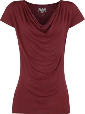 Black Premium by EMP T-Shirt - Emma - S bis 3XL - für Damen - Größe XL - bordeaux