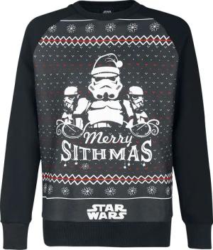 Star Wars - Disney Weihnachtspullover - Merry Sithmas - L - für Männer - Größe L - multicolor  - EMP exklusives Merchandise!