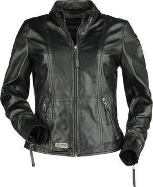 Rammstein Lederjacke - Engel - S bis XXL - für Damen - Größe XL - schwarz  - Lizenziertes Merchandise!