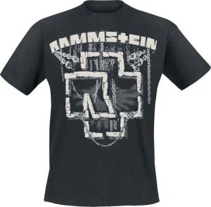 Rammstein T-Shirt - In Ketten - M bis 3XL - für Männer - Größe XXL - schwarz - Lizenziertes Merchandise!