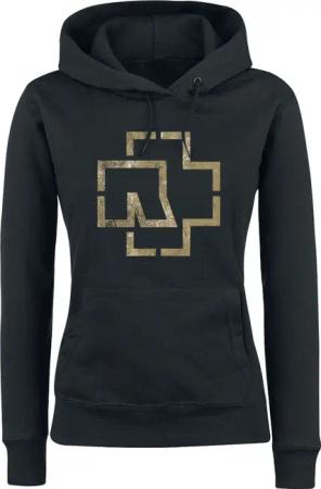 Rammstein Kapuzenpullover - Legende - S bis XXL - für Damen - Größe M - schwarz - Lizenziertes Merchandise!