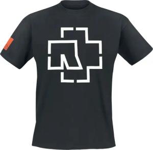 Rammstein T-Shirt - Logo - S bis XXL - für Männer - Größe XL - schwarz - Lizenziertes Merchandise!