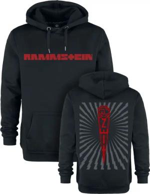 Rammstein Kapuzenpullover - Zeit - S bis 3XL - für Männer - Größe M - schwarz  - Lizenziertes Merchandise!