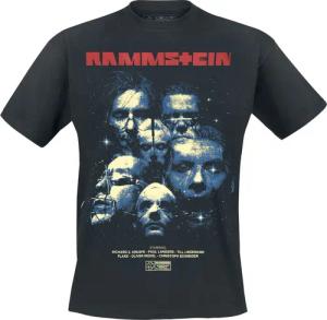 Rammstein T-Shirt - Sehnsucht Movie - S bis 3XL - für Männer - Größe L - schwarz  - Lizenziertes Merchandise!