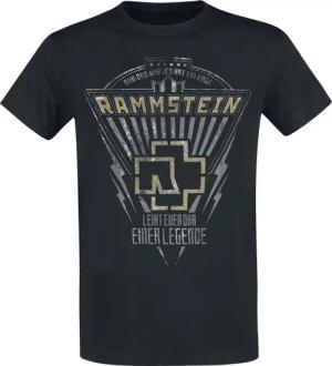 Rammstein T-Shirt - Legende - S bis 3XL - für Männer - Größe S - schwarz  - Lizenziertes Merchandise!