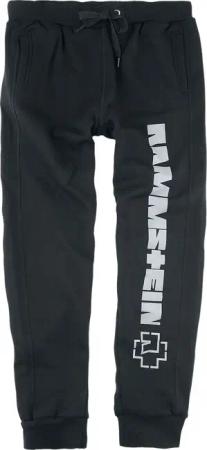 Rammstein Trainingshose - Logo - S bis XXL - für Männer - Größe L - schwarz - Lizenziertes Merchandise!