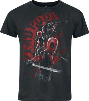 Deadpool - Marvel T-Shirt - 3 - Deadpool - Chimichangas - S bis 3XL - für Männer - Größe L - schwarz - EMP exklusives Merchandise!