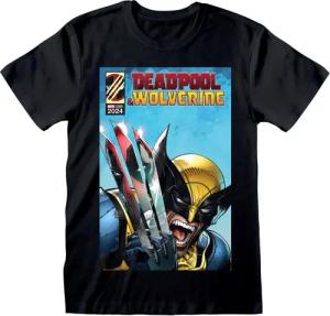 Deadpool - Marvel T-Shirt - Deadpool & Wolverine - Wolverine Reflection - S bis XXL - für Männer - Größe XL - schwarz - Lizenzierter Fanartikel