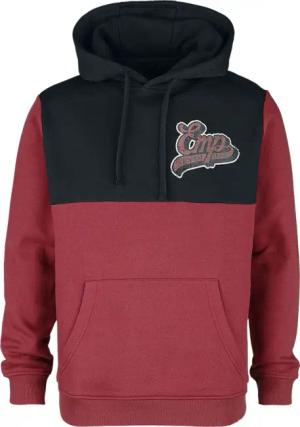 EMP Stage Collection Kapuzenpullover - Kapuzenpullover mit Vintage EMP- Logo - S bis XXL - für Männer - Größe XXL - schwarz/orange