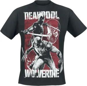 Deadpool - Marvel T-Shirt - 3 - Deadpool & Volverine - S - für Männer - Größe S - schwarz - EMP exklusives Merchandise!