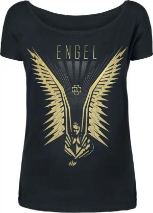 Rammstein T-Shirt - Flügel - S bis XL - für Damen - Größe XL - schwarz - Lizenziertes Merchandise!